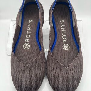 Rothy's Taupe Round Toe Flats (discontinued color)
